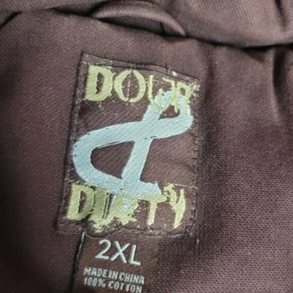 Vintage Down & Dirty DETROIT varsity Jacket Size 2XL - Picture 2 of 5